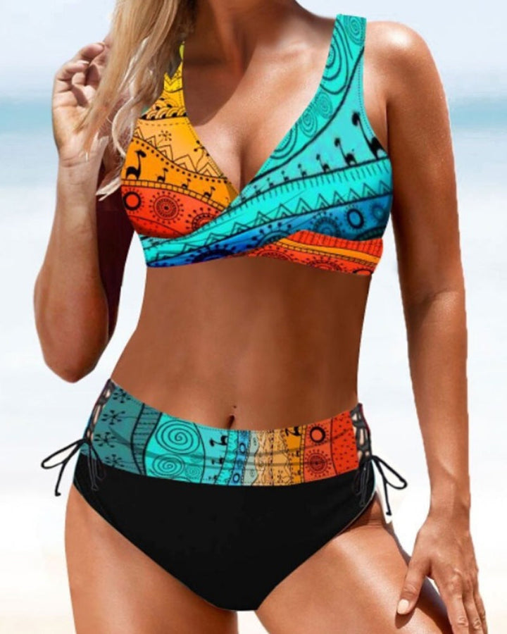 Eva | Cheerful Colorful Bikini