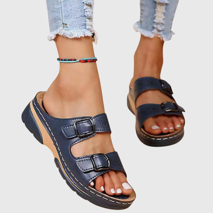 Olivia | Leather Orthopedic Sandals