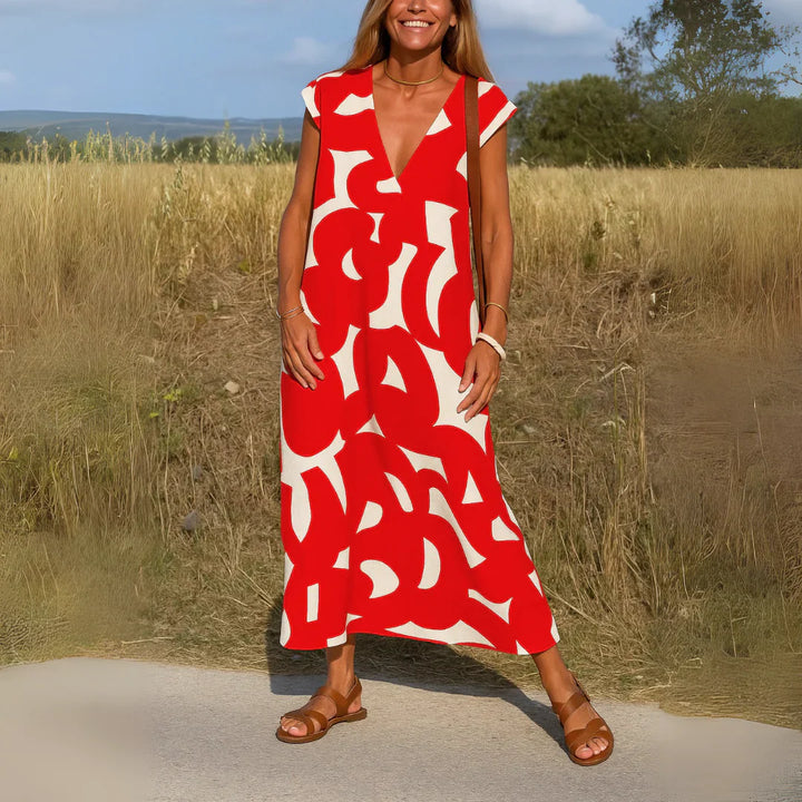 Tatiana | Cutwork Detail Maxi Dress