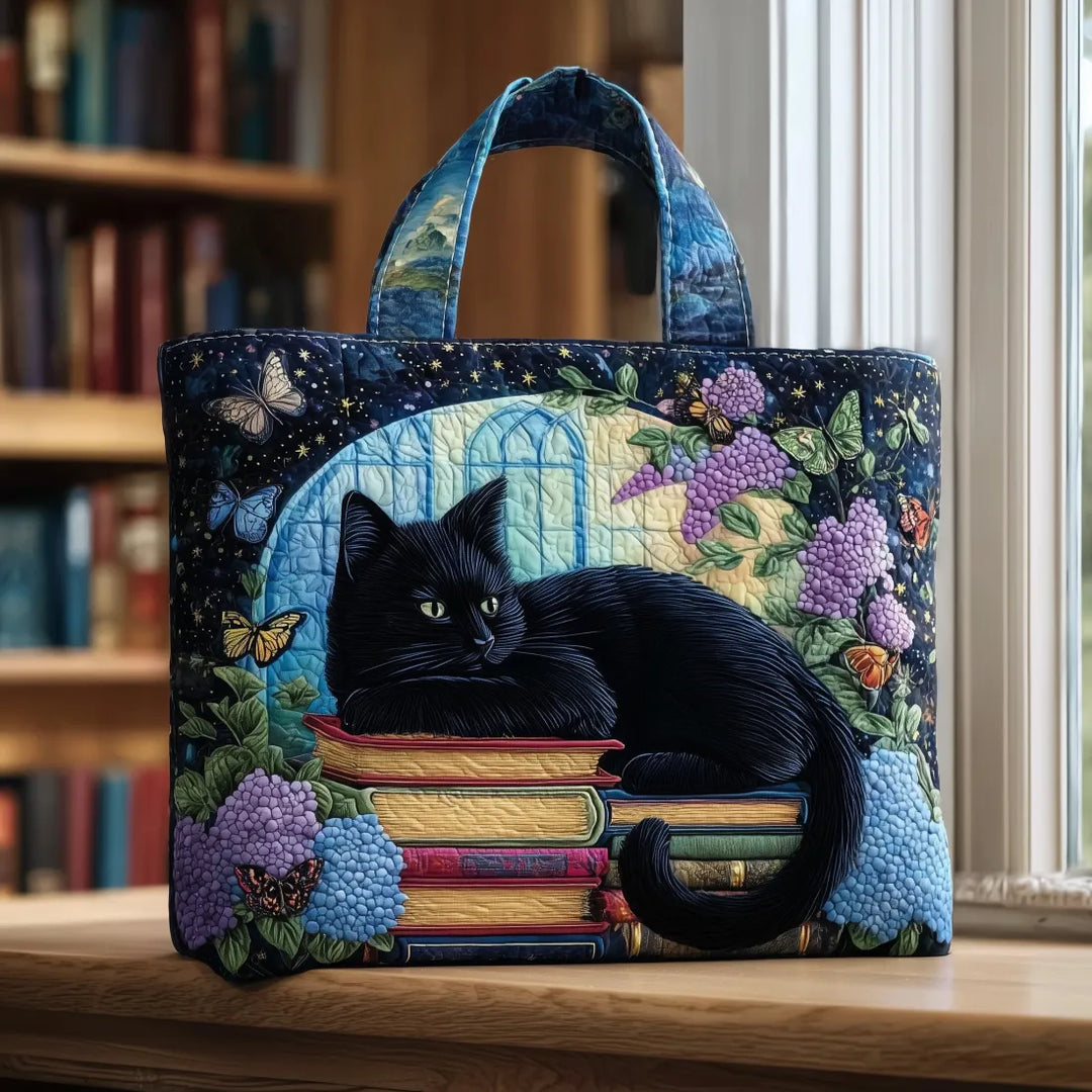 Billy | Handmade Bag Chat Noir on Books