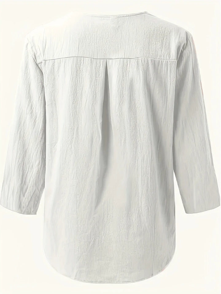Solénya | Cotton-Linen Blouse