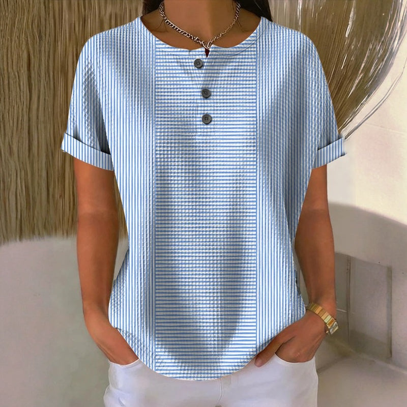 Lessie | Striped Blouse