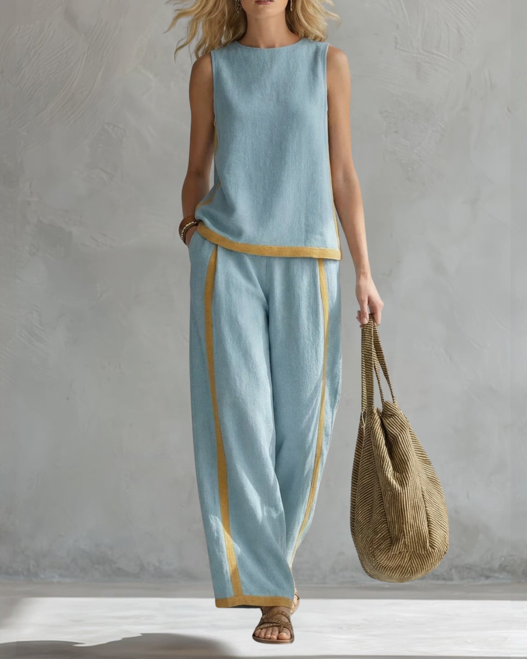 Aurora | Linen Two-Piece Set