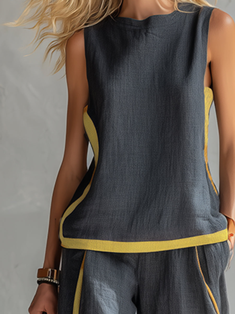 Aurora | Linen Two-Piece Set