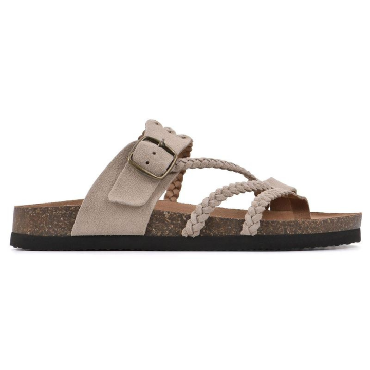 Hali | Braided Cork Sandals