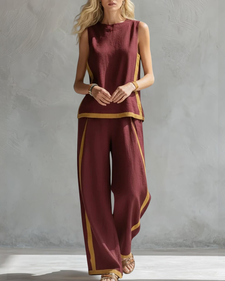 Aurora | Linen Two-Piece Set