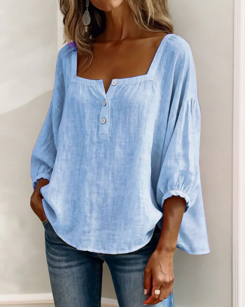Noreen | Puff Sleeve Blouse