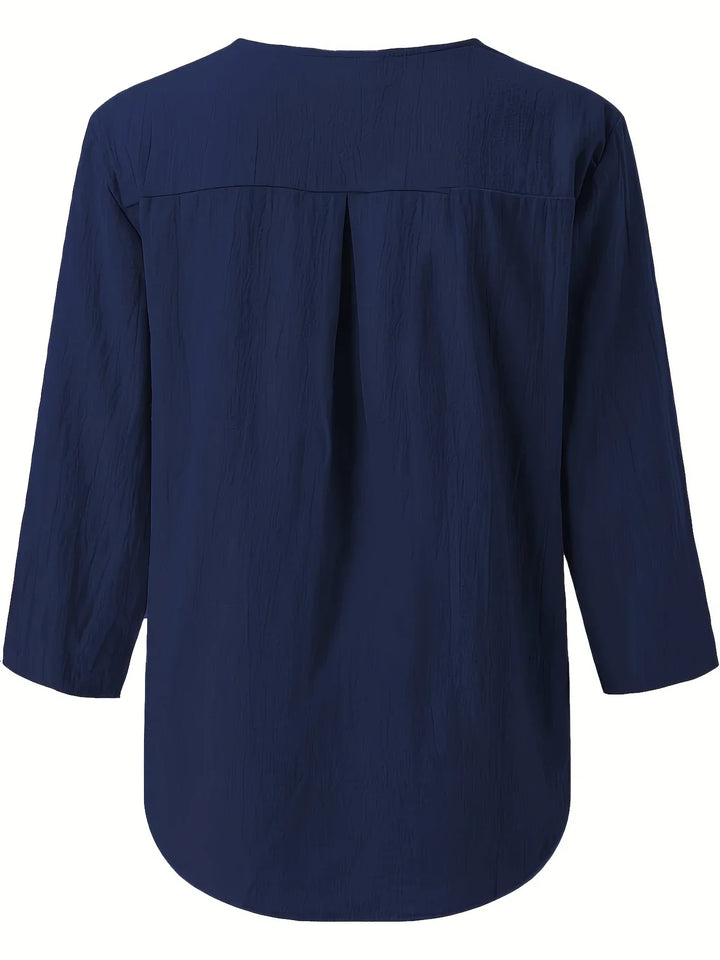 Solénya | Cotton-Linen Blouse