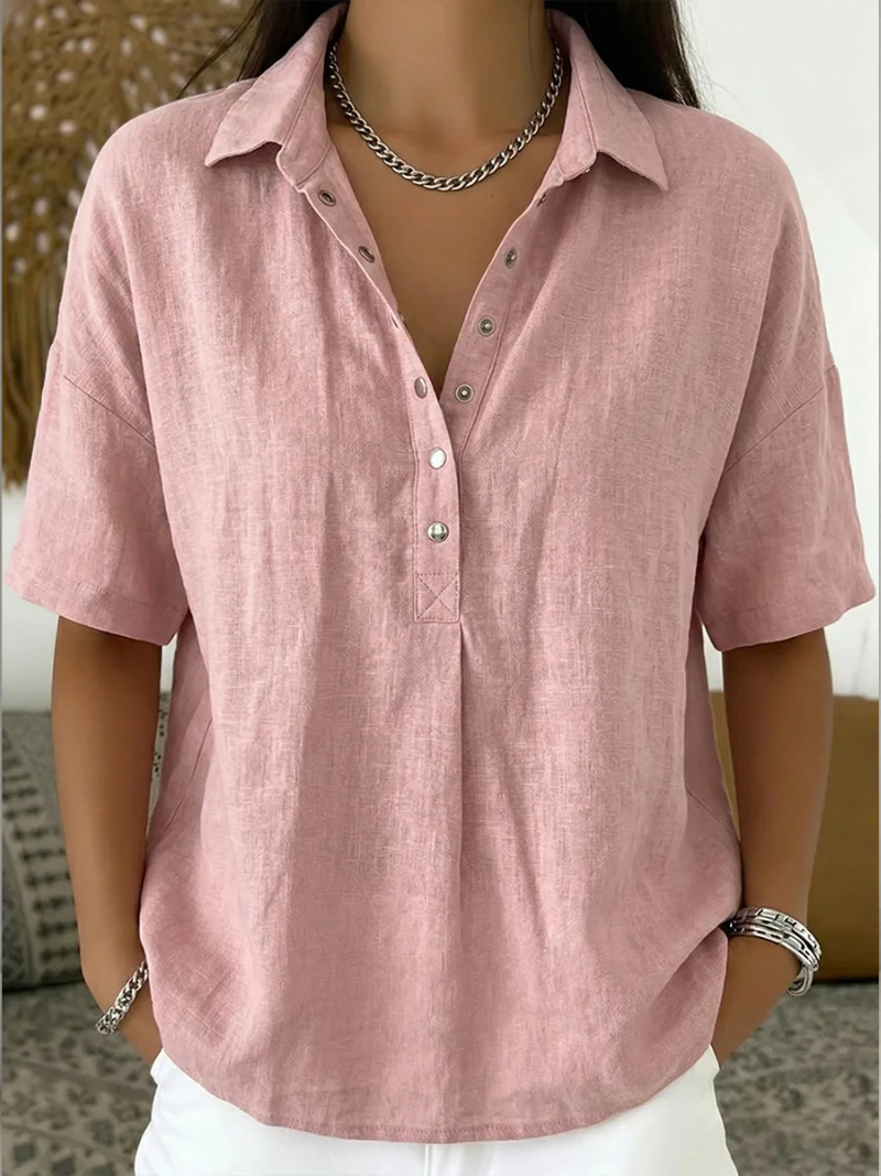 Hélène | Collared Blouse