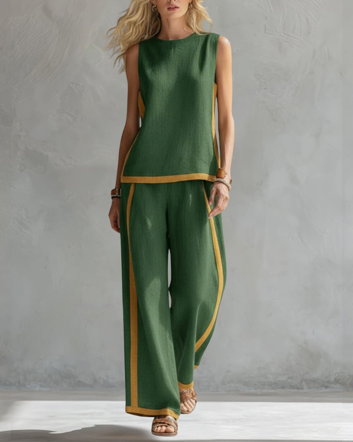 Aurora | Linen Two-Piece Set