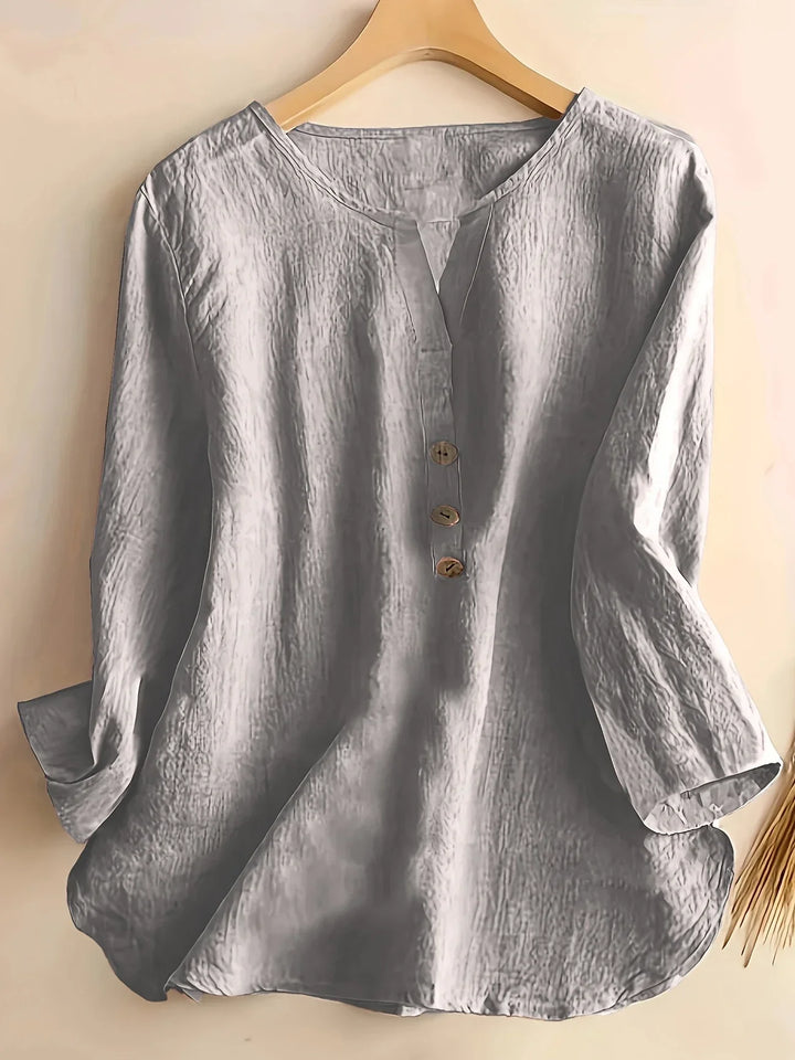 Solénya | Cotton-Linen Blouse