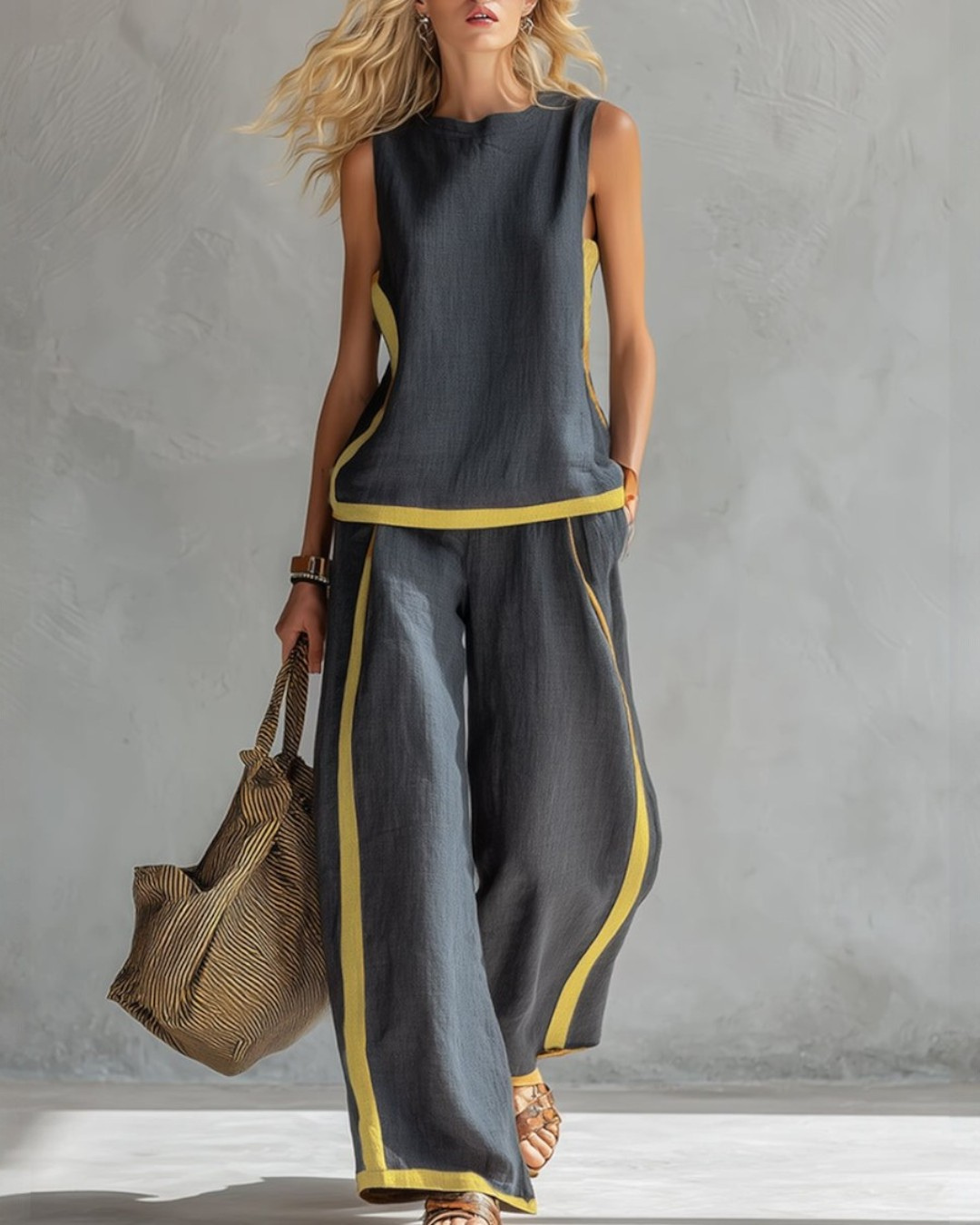 Aurora | Linen Two-Piece Set