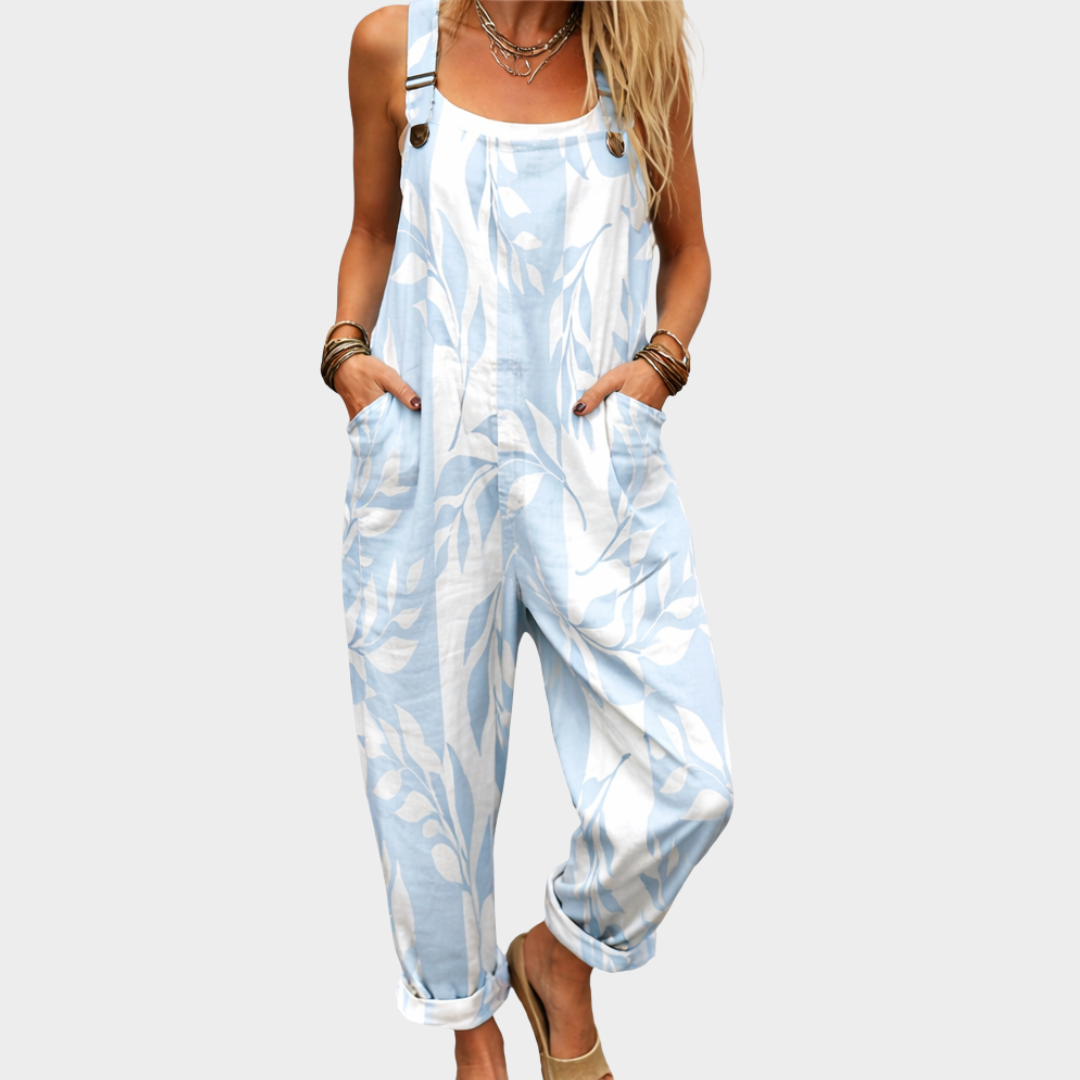 Jolie | Comfortable Printed Jumpsuit