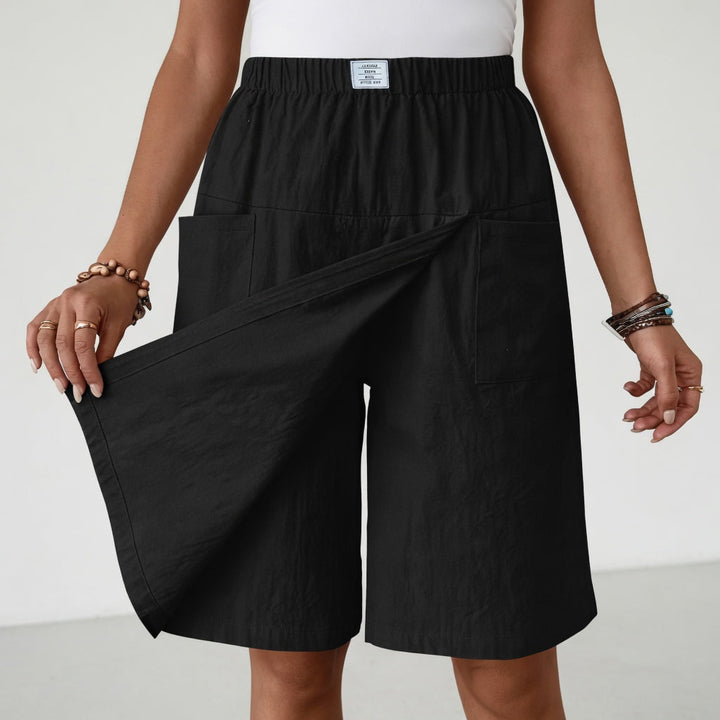 Lucianne | Elastic Waist Skort with Active Freedom Pockets