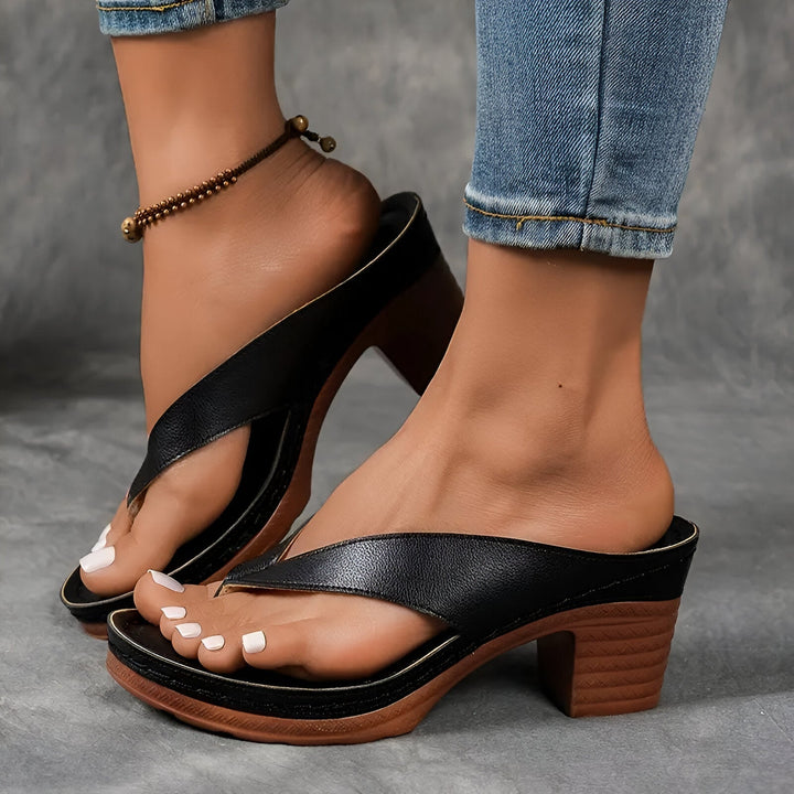 Geneva | Elegant High-Heeled Mule