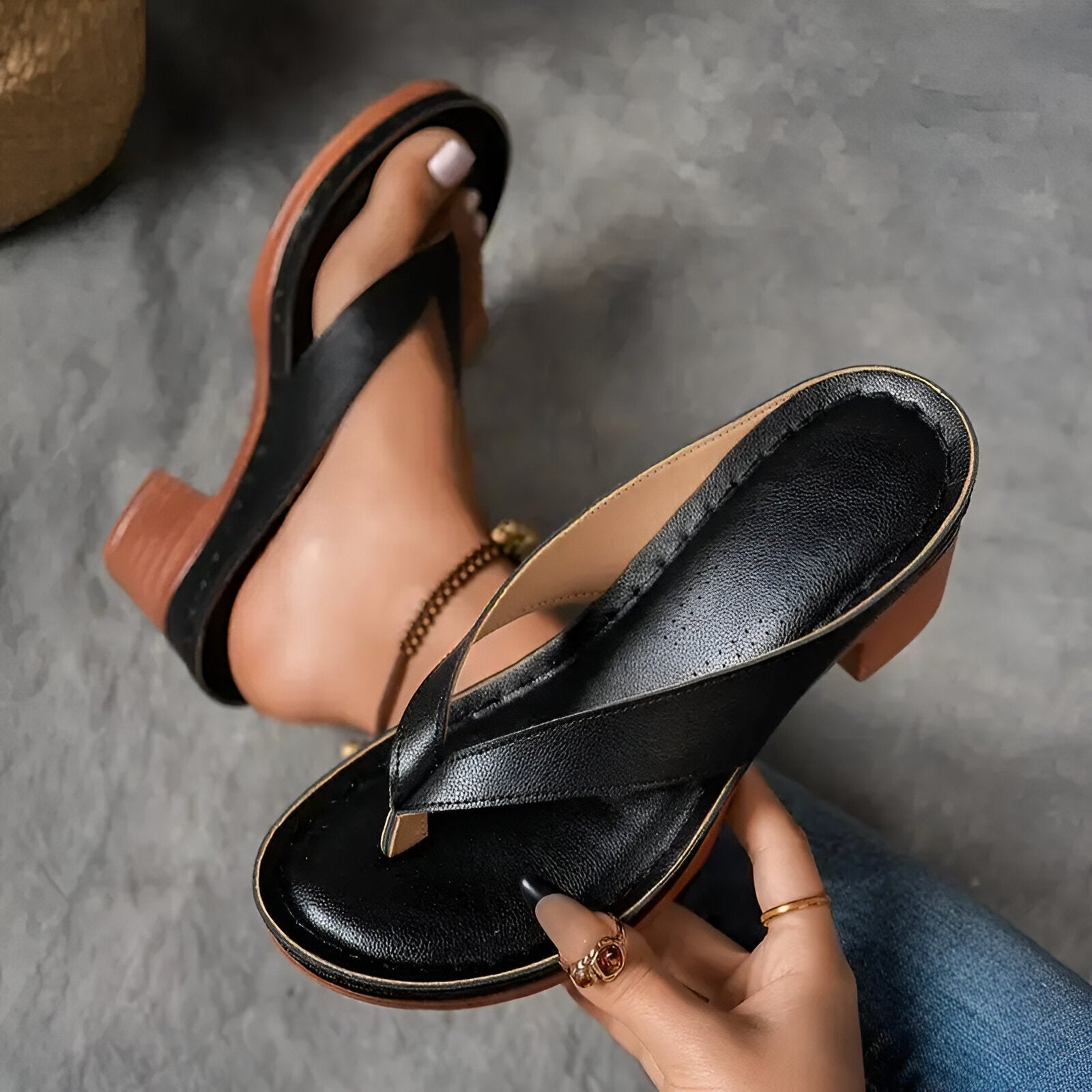 Geneva | Elegant High-Heeled Mule