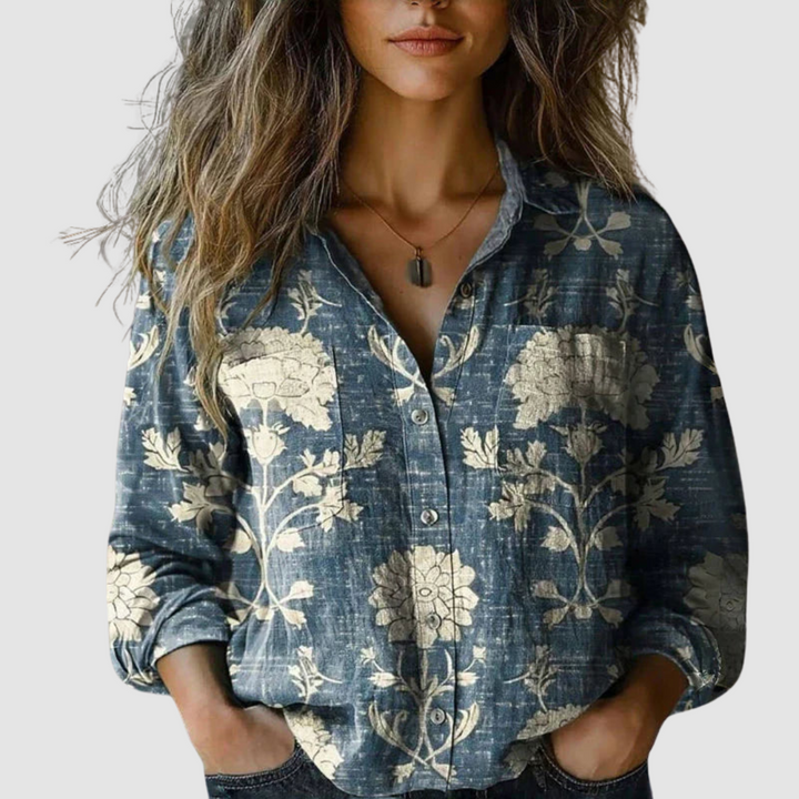 Morena | Printed Blouse