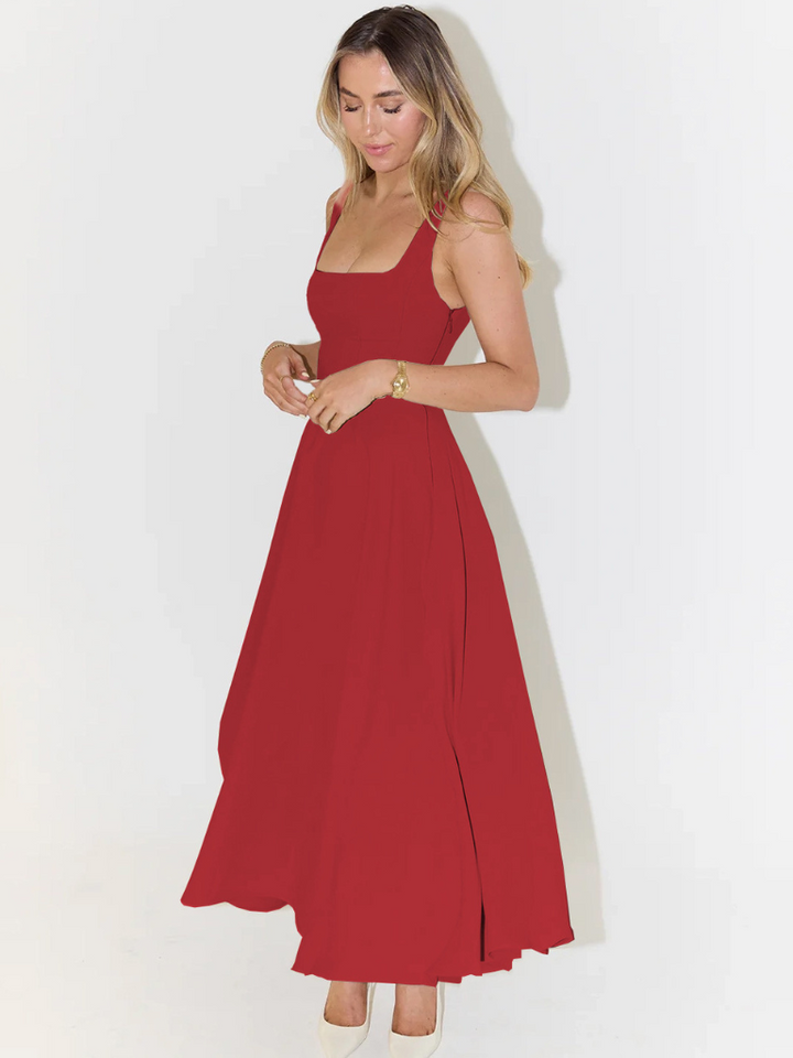 April | Square-Neck Dress