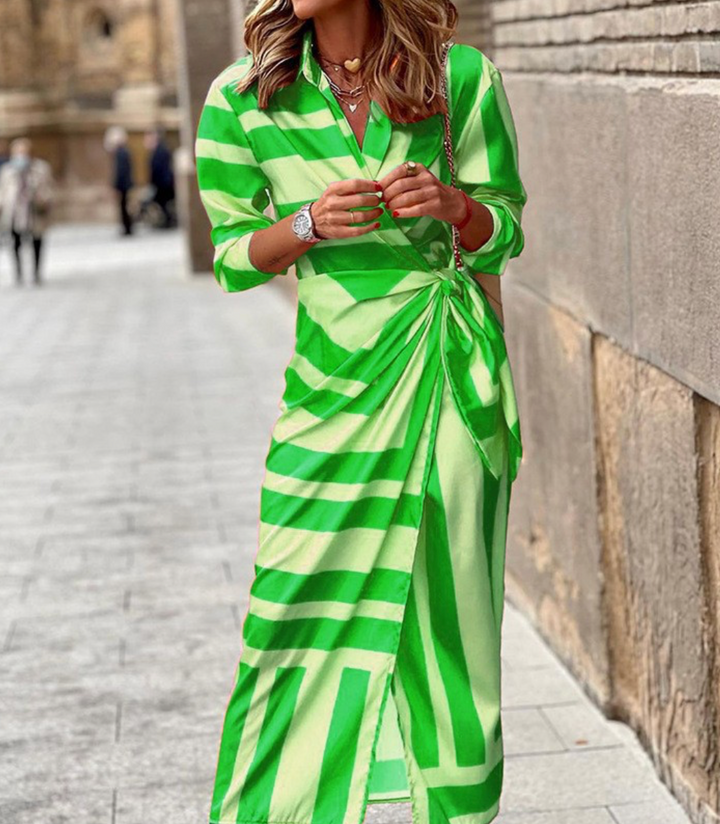 Elvina | Printed Wrap Dress