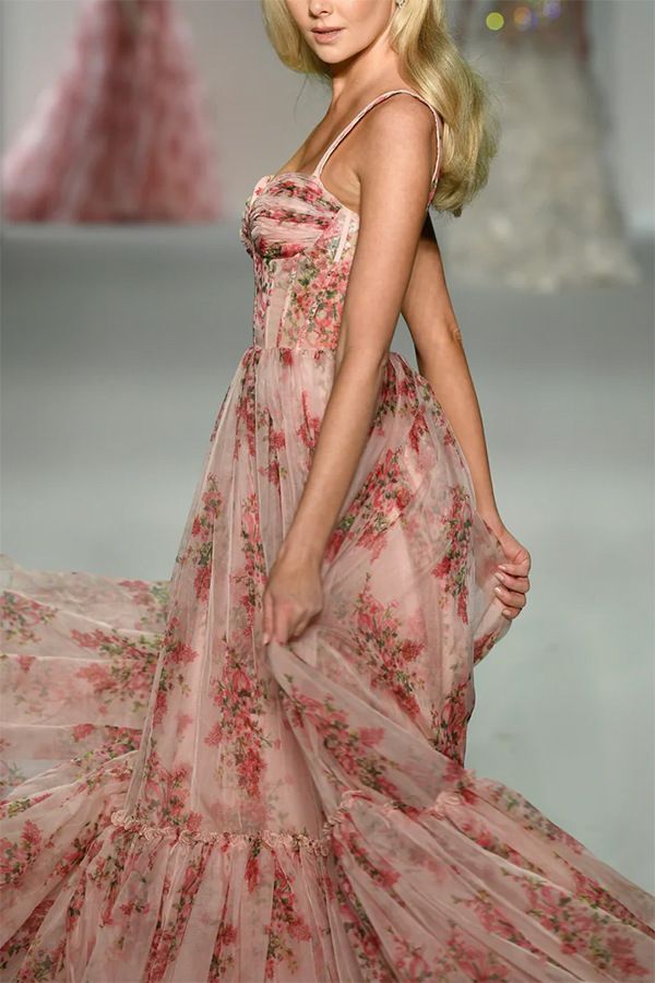 Elysian | Tiered Ruffle Tulle Gown