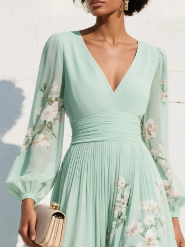 Presley | Floral Midi Dress