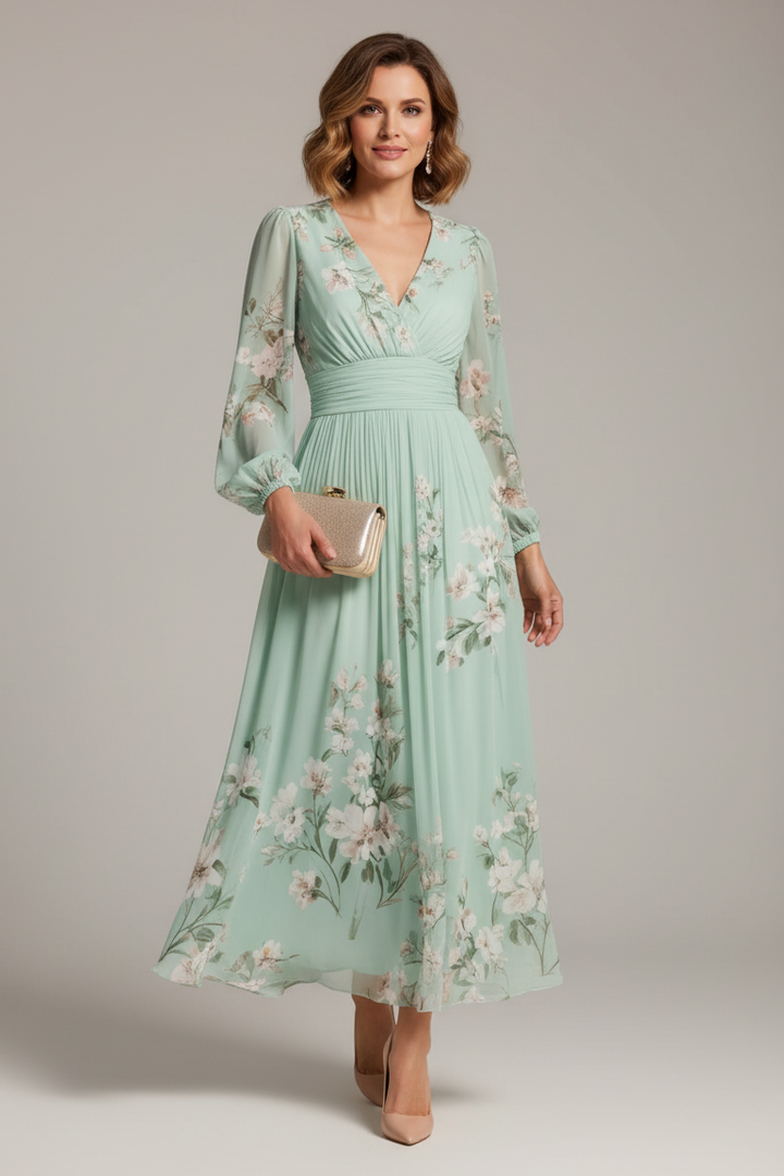Presley | Floral Midi Dress