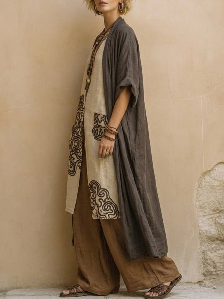 Zara | Tribal Pattern Three-piece Set