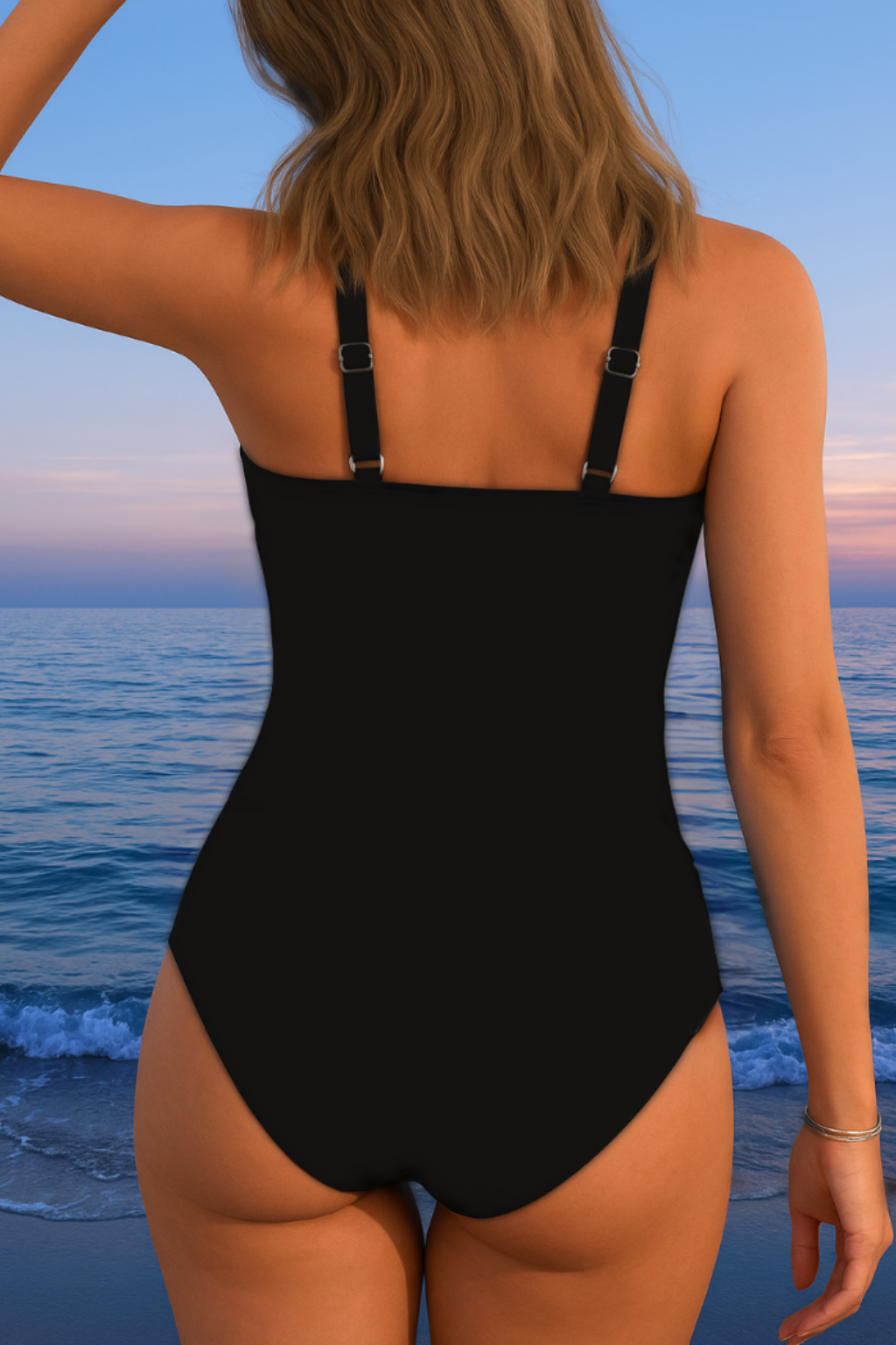Janna | Luxurious Wrap Swimsuit with Colorful Print