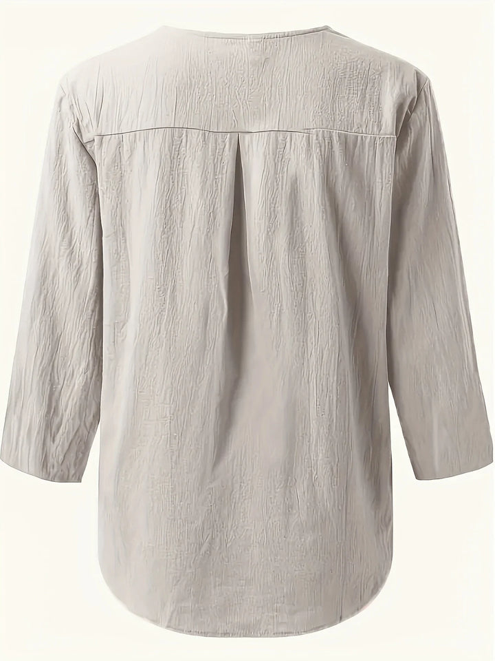 Solénya | Cotton-Linen Blouse
