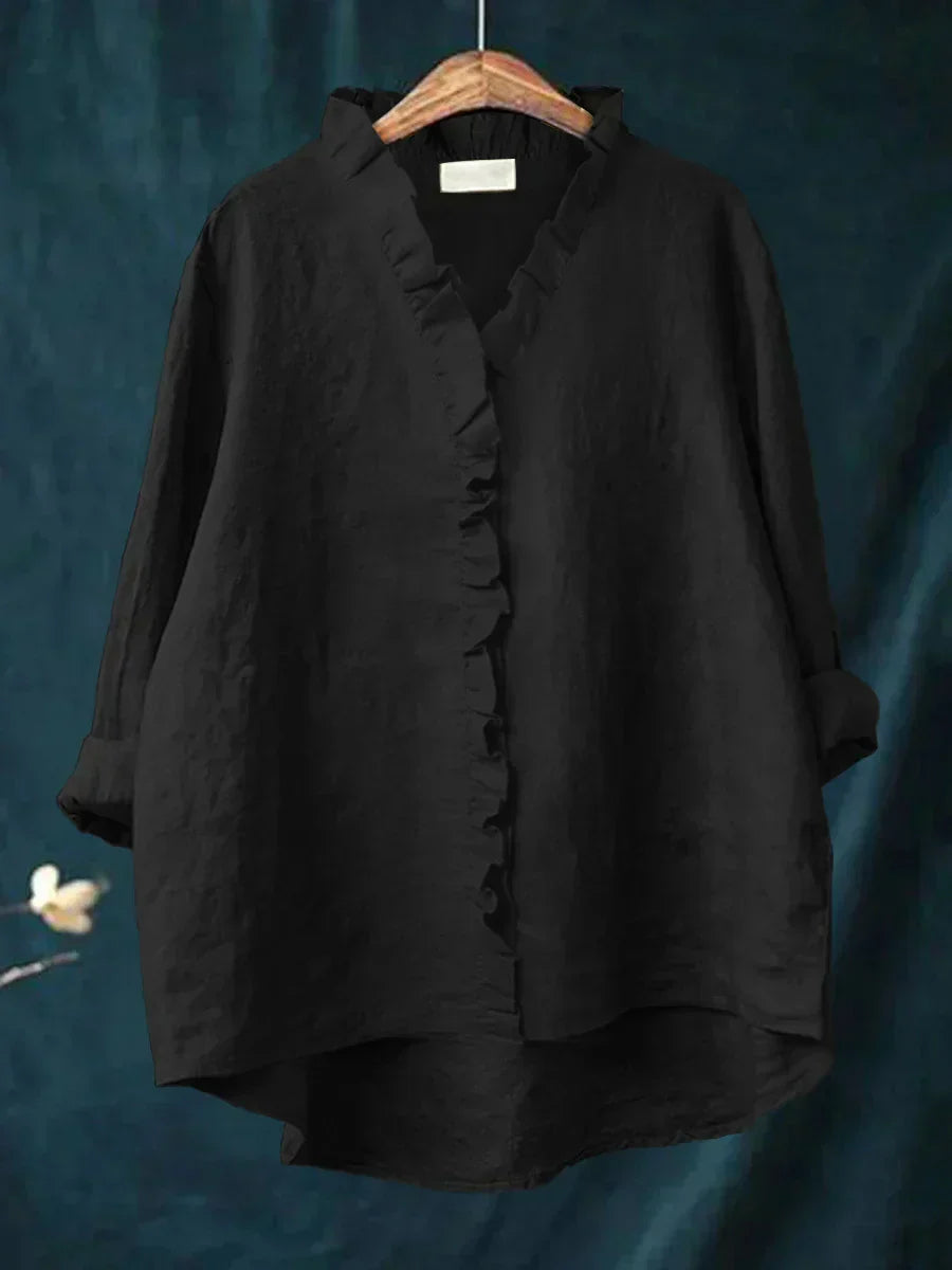 Lily | Lightweight Blouse with Ruffles