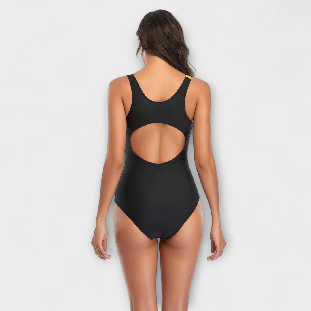 Athena | Sporty One-Piece Swimsuit with Back Cutout