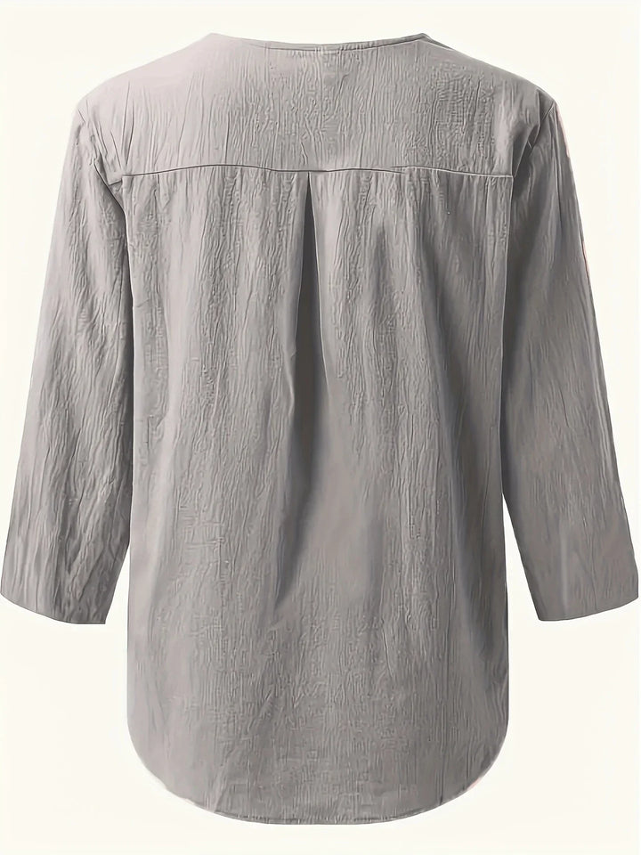 Solénya | Cotton-Linen Blouse