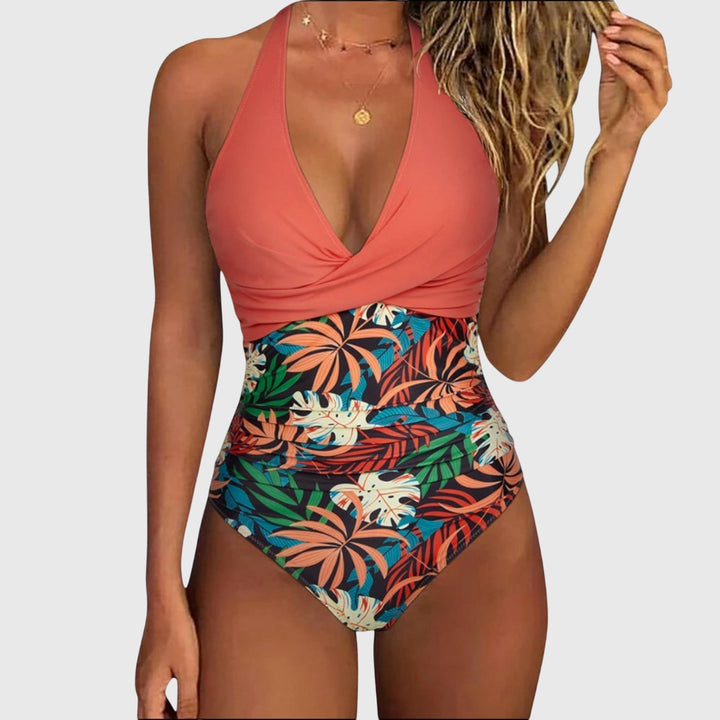 Florence | Elegant Women's Swimsuit with V-Neck