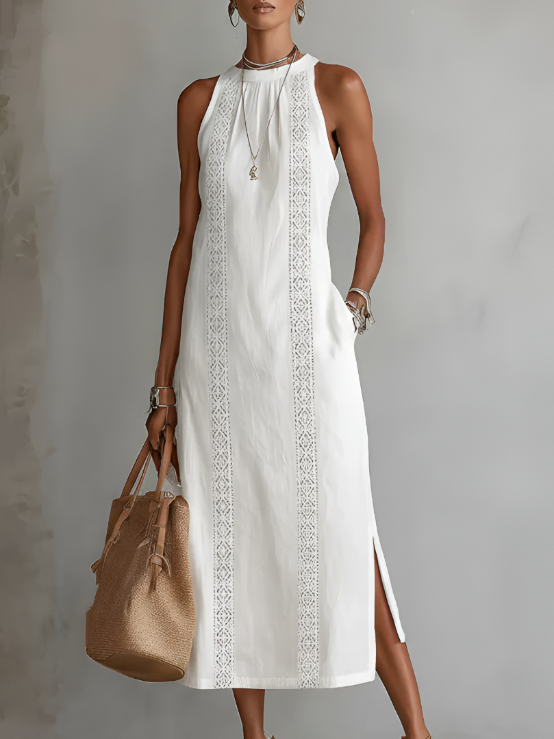 Jennifer | Midi Linen Dress