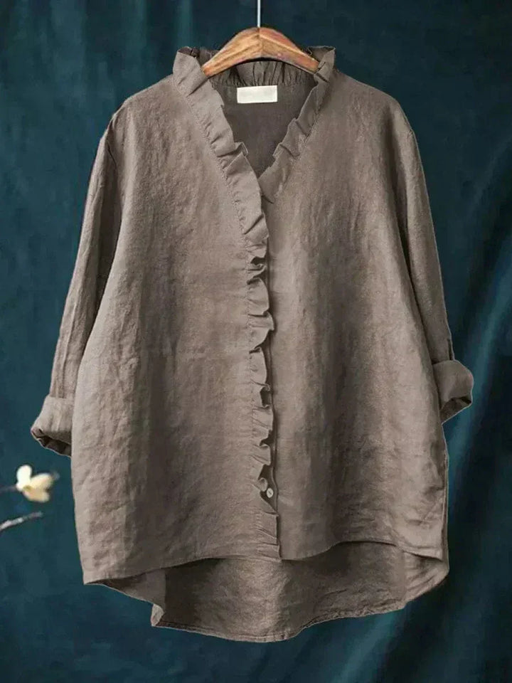Célestine | Delicate Ruffled Blouse