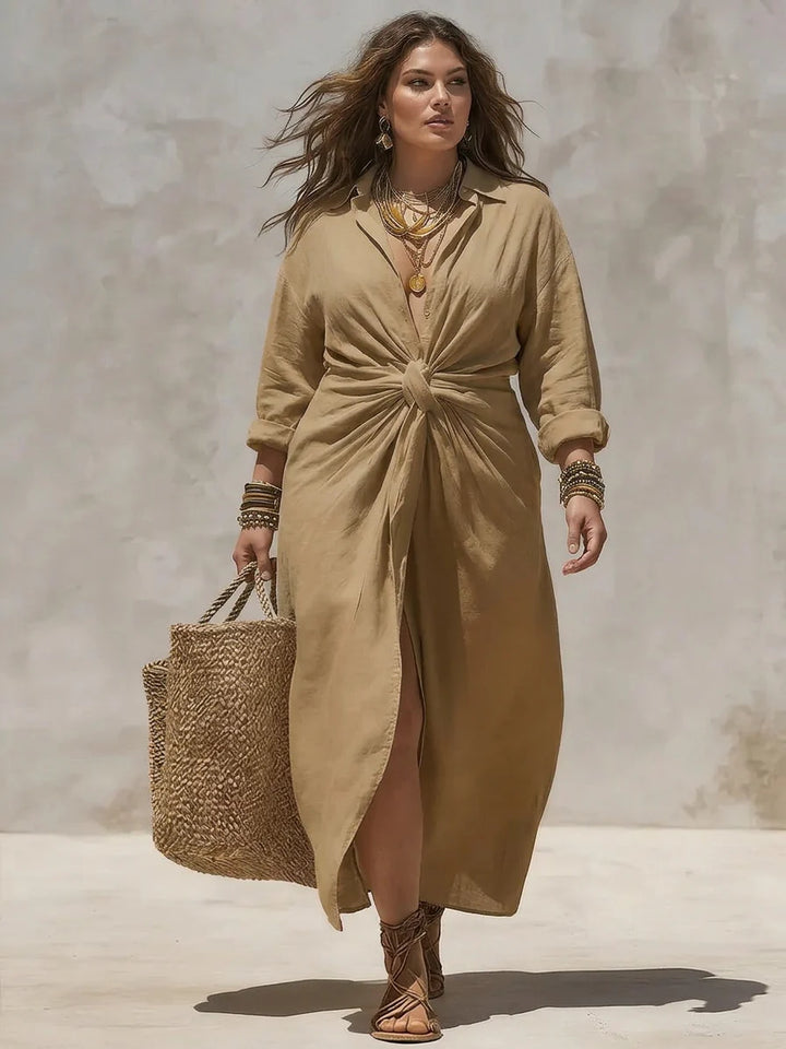 Anastasia | Knot Maxi Dress