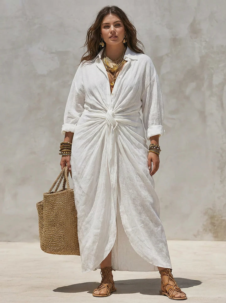 Anastasia | Knot Maxi Dress