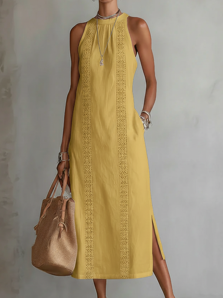 Jennifer | Midi Linen Dress