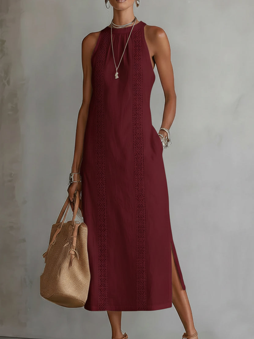 Jennifer | Midi Linen Dress