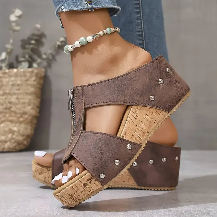 Gigi | Stylish Wedge Sandals