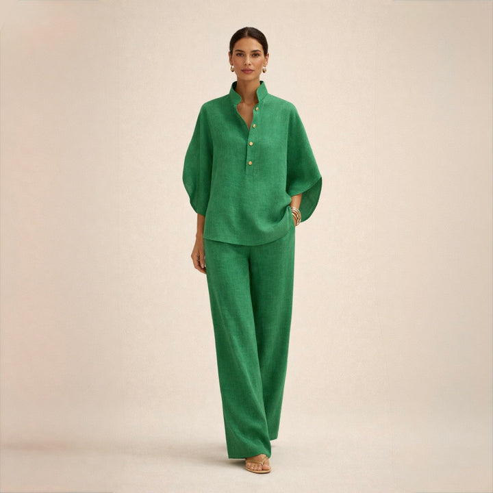 Maria | Loose Linen Suit