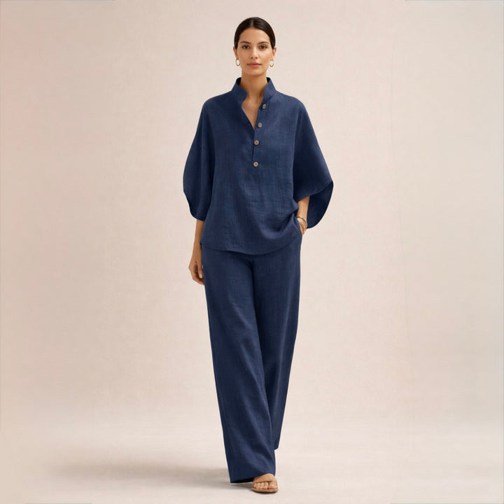 Maria | Loose Linen Suit