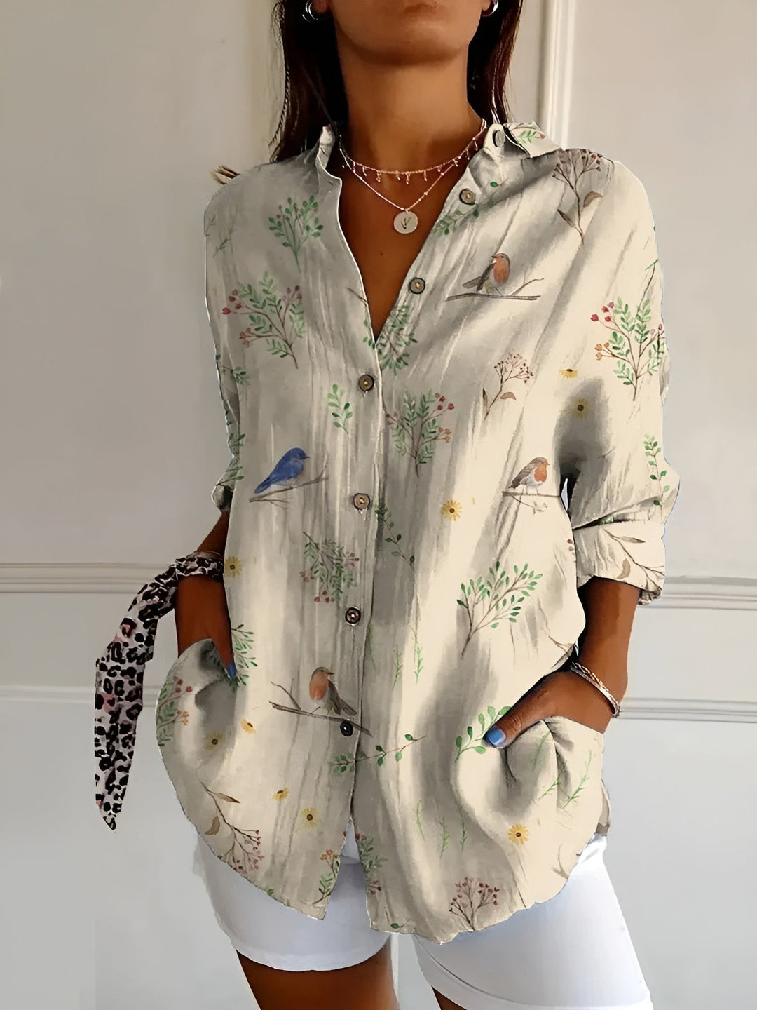 Kaitlyn | Fluid Floral Blouse
