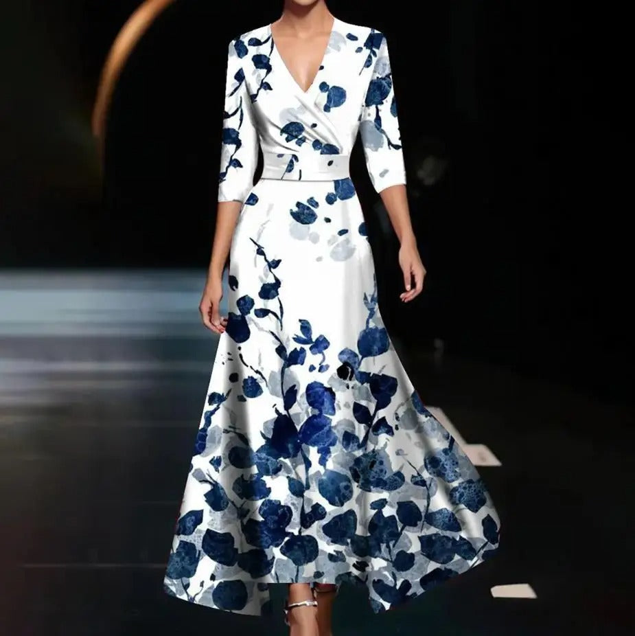 Bella | Chic Dress with Floral Print