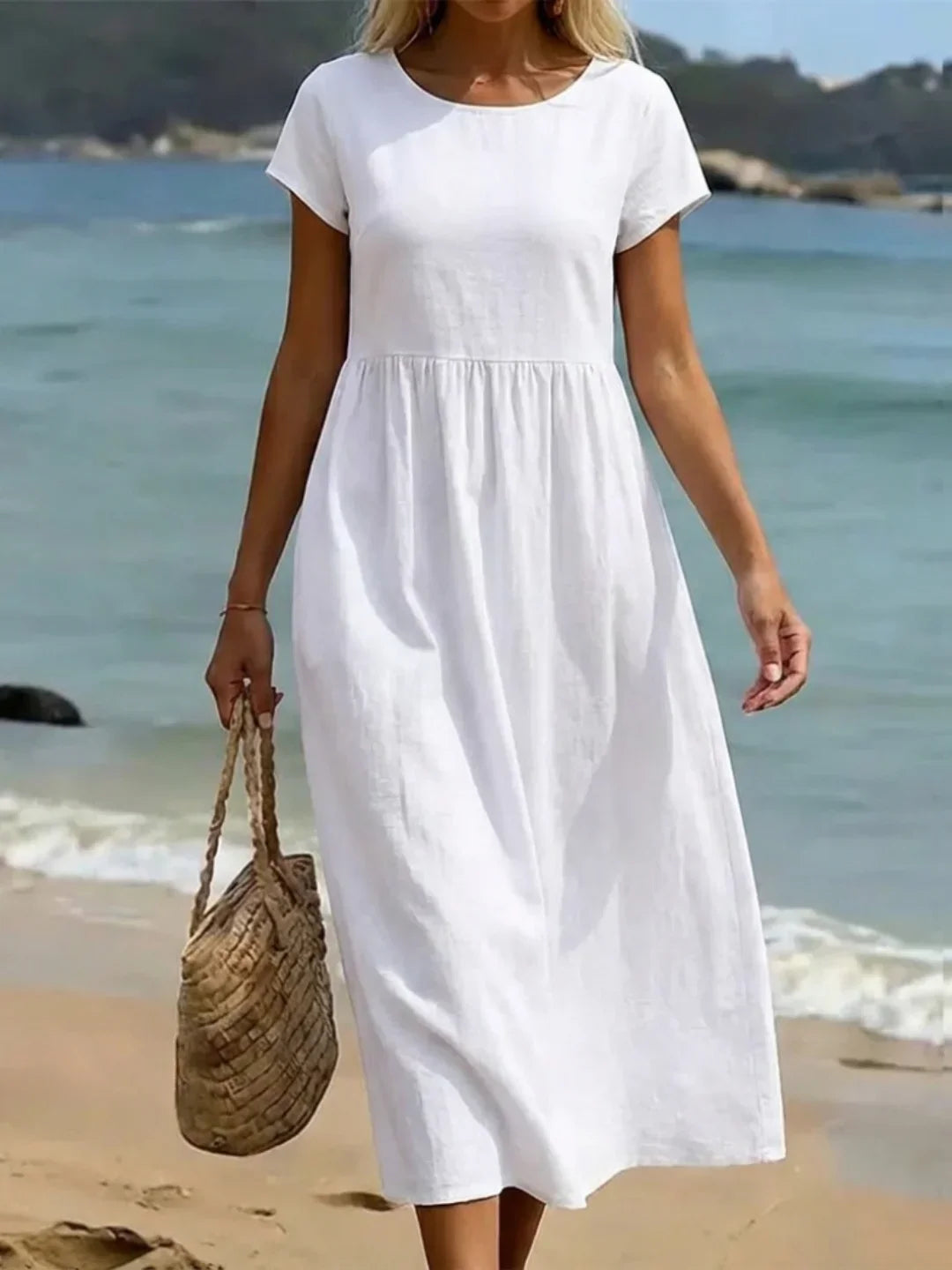 Ursina | Fluid Midi Dress